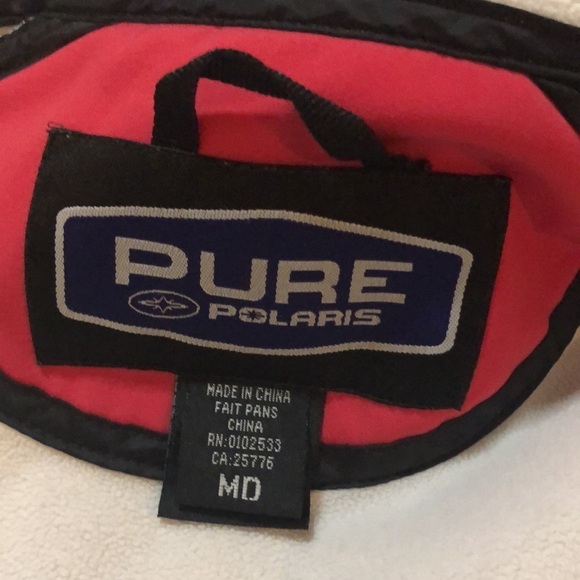 Polaris snowmobiling zip up soft shell jacket. - Picture 11 of 12